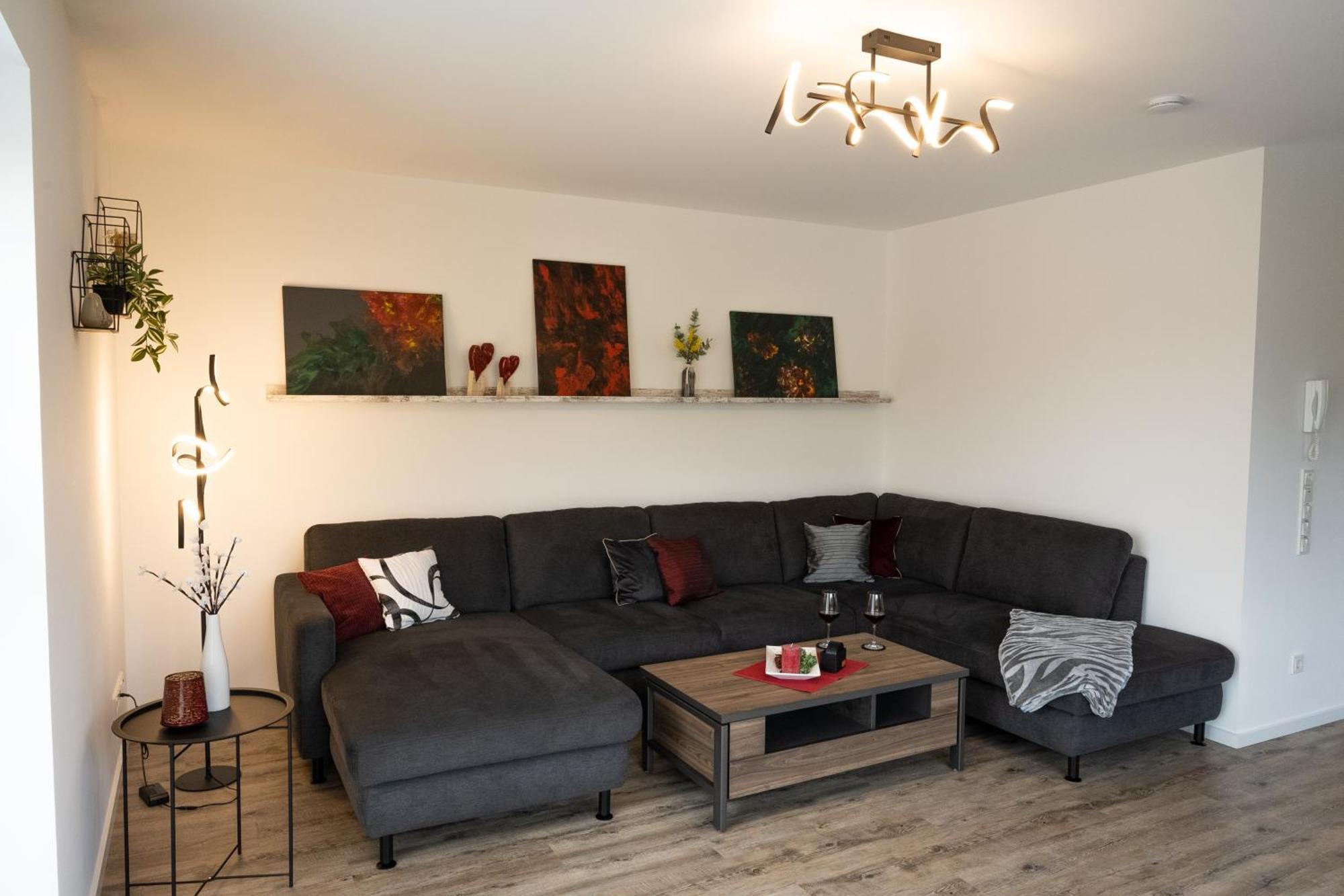 Ferienwohnung "Iewer Der Schaff" Burbach  외부 사진